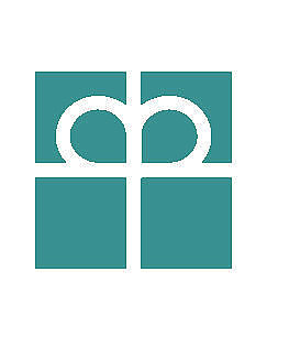 Stilisiertes vierfeldiges Logo der Dachstiftung Diakonie für Gesellschaften